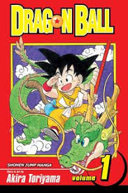 Dragon Ball manga panel with Goku holding his staff.