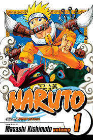 Naruto manga cover featuring Naruto and Sasuke.