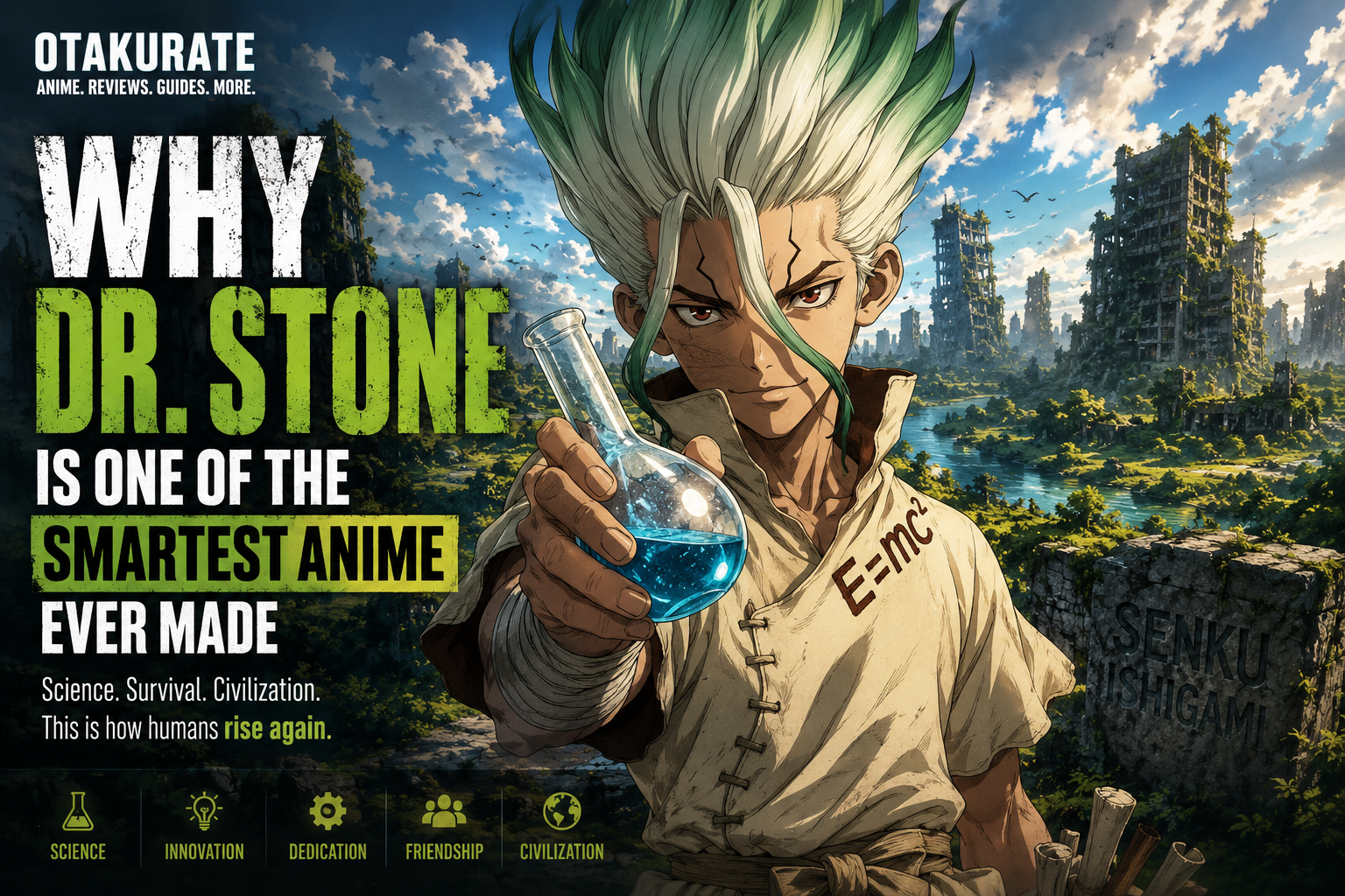 Why Dr. Stone Is One of the Smartest Anime Ever Made